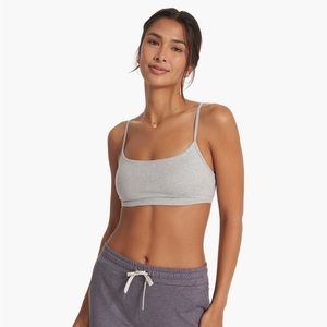 Vuori halo essential DreamKnit bra, grey, size XL